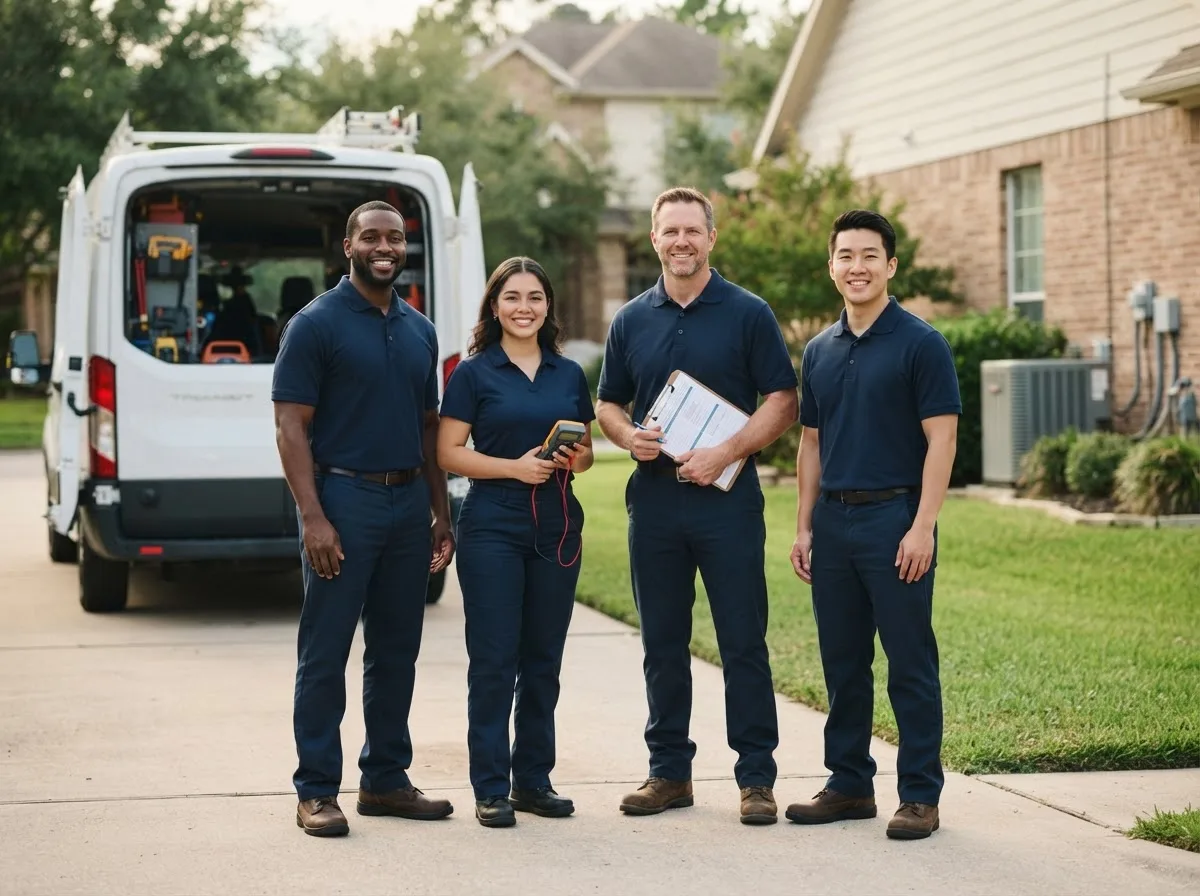 Certified HVAC technician near Goodrich, TX